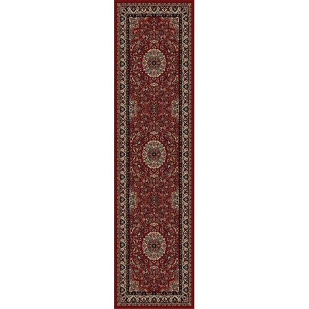 CONCORD GLOBAL 10 ft. 11 in. x 15 ft. Persian Classics Isfahan - Red 2030T